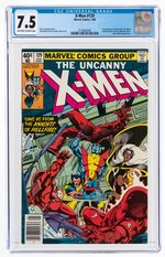 "X-MEN" #129 JANUARY 1980 CGC 7.5 VF- (FIRST KITTY PRYDE, EMMA FROST & SEBASTIAN SHAW).