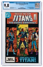 "TALES OF THE TEEN TITANS" #44 JULY 1984 CGC 9.8 NM/MINT (DICK GRAYSON BECOMES NIGHTWING).