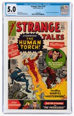 "STRANGE TALES" #118 MARCH 1964 CGC 5.0 VG/FINE.