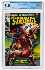 "DOCTOR STRANGE" #182 SEPTEMBER 1969 CGC 5.0 VG/FINE.