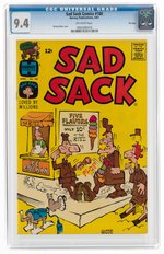 "SAD SACK COMICS" #188 APRIL 1967 CGC 9.4 NM (FILE COPY).