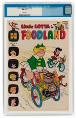 "LITTLE LOTTA IN FOODLAND" #23 AUGUST 1970 CGC 9.6 NM+.