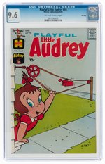 "PLAYFUL LITTLE AUDREY" #59 AUGUST 1965 CGC 9.6 NM+ FILE COPY.