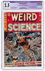 "WEIRD SCIENCE" #12 MARCH-APRIL 1952 CGC 2.5 GOOD+ MODERATE (C-3) RESTORED.