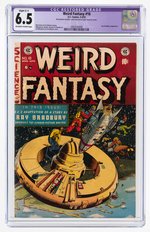 "WEIRD FANTASY" #18 MARCH-APRIL 1953 CGC 6.5 FINE+ SLIGHT (C-1) RESTORED.