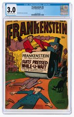 "FRANKENSTEIN" #6 MARCH-APRIL 1947 CGC 3.0 GOOD/VG.