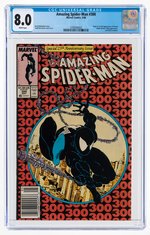 "AMAZING SPIDER-MAN" #300 MAY 1988 CGC 8.0 VF (FIRST VENOM).