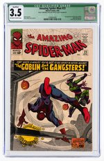 "AMAZING SPIDER-MAN" #23 APRIL 1965 CGC QUALIFIED 3.5 VG-.