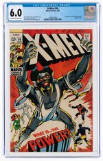 "X-MEN" #56 MAY 1969 CGC 6.0 FINE.