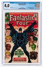 "FANTASTIC FOUR" #46 JANUARY 1966 CGC 4.0 VG (FIRST FULL BLACK BOLT).