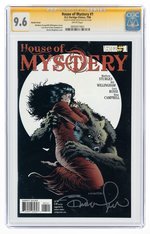 "HOUSE OF MYSTERY" #1 JULY 2008 CGC 9.6 NM+ SIGNATURE SERIES.