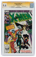 "UNCANNY X-MEN" #171 JULY 1983 CGC 9.4 NM SIGNATURE SERIES.