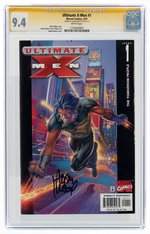 "ULTIMATE X-MEN" #1 FEBRUARY 2001 CGC 9.4 NM SIGNATURE SERIES.