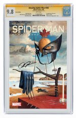 "AMAZING SPIDER-MAN" #592 VARIANT COVER JUNE 2009 CGC 9.8 NM/MINT SIGNATURE SERIES.