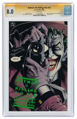 "BATMAN: THE KILLING JOKE" #NN 1988 CGC 8.0 VF SIGNATURE SERIES.