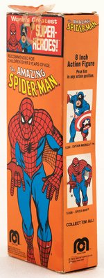 MEGO "WORLD'S GREATEST SUPER-HEROES" AMAZING SPIDER-MAN IN ELECTRIC COMPANY BOX.