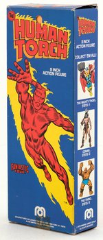 MEGO "WORLD'S GREATEST SUPER-HEROES" THE HUMAN TORCH IN BOX.