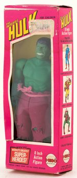 MEGO "WORLD'S GREATEST SUPER-HEROES" THE INCREDIBLE HULK IN BOX.