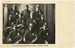 C. 1908 GALENA, IL INDEPENDENT BASEBALL TEAM POSTCARD.