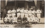 C. 1909 EAU CLAIRE PUFFS BASEBALL CLUB REAL PHOTO POSTCARD.