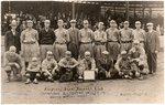 C. 1917 ALLEGHENY, PA STEEL BASEBALL CLUB REAL PHOTO POSTCARD.