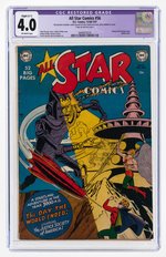 "ALL STAR COMICS" #56 DECEMBER 1950 - JANUARY 1951 CGC RESTORED 4.0 SLIGHT (C-1) VG.