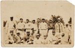 C. 1920s CUBAN AMATEUR BASEBALL TEAM REAL PHOTO POSTCARD.