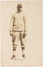 C. 1920s DOUGLAS WOOLEY "DIXIE" PARKER BASEBALL POSTCARD.