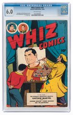 "WHIZ COMICS" #79 OCTOBER 1946 CGC 6.0 FINE.