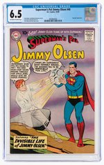 "SUPERMAN'S PAL JIMMY OLSEN" #40 OCTOBER 1959 CGC 6.5 FINE+.