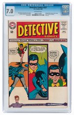 "DETECTIVE COMICS" #327 MAY 1964 CGC 7.0 FINE/VF.