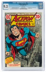 "ACTION COMICS" #419 DECEMBER 1972 CGC 9.2 NM- (FIRST HUMAN TARGET).