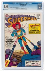 "SUPERMAN" #161 MAY 1963 CGC 9.0 VF/NM.