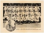 1936 WCCO- MINNEAPOLIS MILLERS BASEBALL TEAM PHOTO PREMIUM.