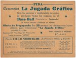 LATE 1940s LA JUGADA GRAFICA DE BASE BALL CUBAN BASEBALL CARD ALBUM.