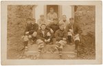 C. 1910 BROOKLYN SUPERBAS W/NAP RUCKER ORIGINAL STUDIO PHOTO.