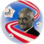 "BARRY GOLDWATER 64" VERY GRAPHIC 6" BUTTON BY FARGO RUBBER STAMP.