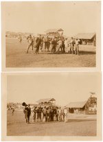 1920s PAIR OF LATIN BASEBALL ORIGINAL PHOTOS WITH PABLO MESA.