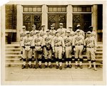 C. 1928 PONTIAC INTEGRATED BASEBALL TEAM ORIGINAL STUDIO PHOTO.