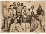 1935 NEW YORK CUBANS BASEBALL TEAM ORIGINAL STUDIO PHOTO.