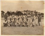 C. 1930s "DD" AFRICAN AMERICAN BASEBALL TEAM ORIGINAL PRESS PHOTO.