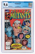 "NEW MUTANTS" #87 MARCH 1990 CGC 9.6 NM+ (FIRST CABLE & STRYFE).