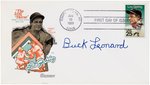 1989 BUCK LEONARD (HOF) SIGNED FIRST DAY COVER.