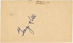 1947 GEORGE KELL (HOF) SIGNED POSTCARD.