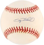 GARY SHEFFIELD SINGLE-SIGNED BASEBALL.