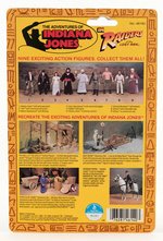 "THE ADVENTURES OF INDIANA JONES & RAIDERS OF THE LOST ARK BELLOQ" CARDED FIGURE.