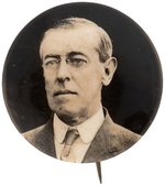 WILSON REAL PHOTO BUTTON  C. 1916.