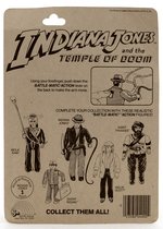 "INDIANA JONES AND THE TEMPLE OF DOOM" INDIANA JONES ON CARD.