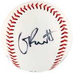 GEORGE BRETT SINGLE-SIGNED BASEBALL.