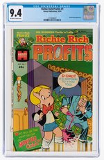 "RICHIE RICH PROFITS" #1 OCTOBER 1974 CGC 9.4 NM.